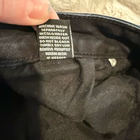 Rue 21 Black Denim Straight Leg Jeans Size 32x32. Straight Ultra Flex. - Picture 7 of 7